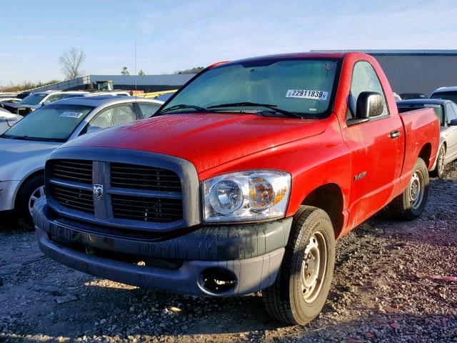 1D7HA16K88J109865 - 2008 DODGE RAM 1500 S Qırmızı foto 2