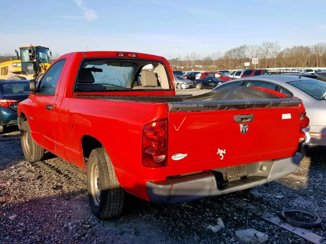 1D7HA16K88J109865 - 2008 DODGE RAM 1500 S Qırmızı foto 3