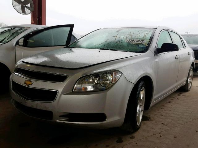 1G1ZA5EUXBF344425 - 2011 CHEVROLET MALIBU LS Gümüş foto 2