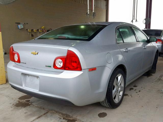 1G1ZA5EUXBF344425 - 2011 CHEVROLET MALIBU LS Gümüş foto 4