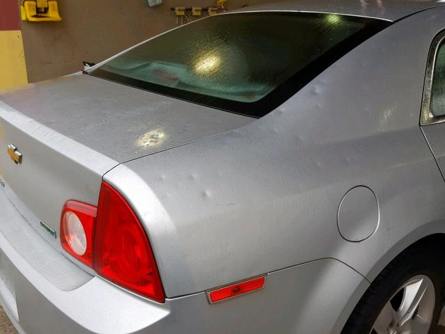 1G1ZA5EUXBF344425 - 2011 CHEVROLET MALIBU LS Gümüş foto 9