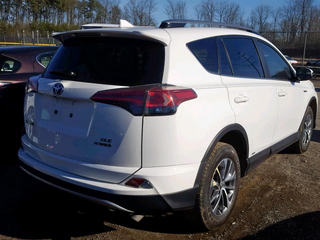 JTMRJREV7HD059984 - 2017 TOYOTA RAV4 HV LE WHITE photo 4