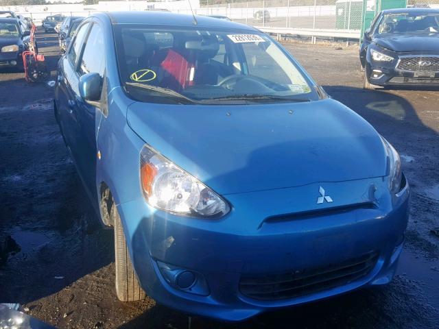 ML32A3HJ8EH019007 - 2014 MITSUBISHI MIRAGE DE BLUE photo 1