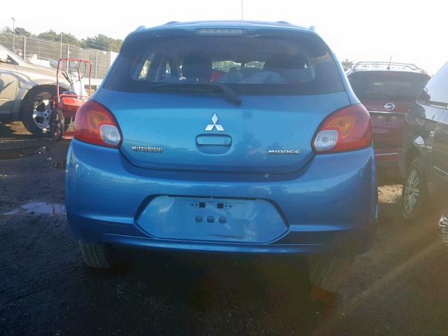 ML32A3HJ8EH019007 - 2014 MITSUBISHI MIRAGE DE BLUE photo 10