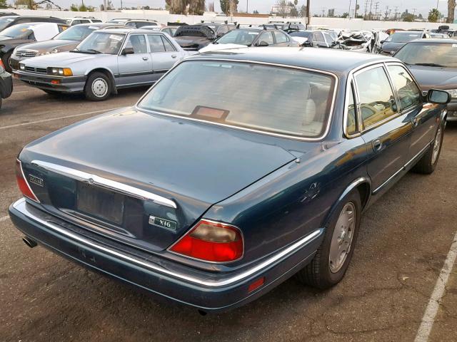 SAJHX1747SC728110 - 1995 JAGUAR XJ6 GREEN photo 4