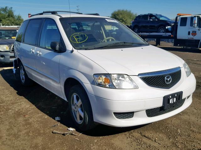 JM3LW28A230339973 - 2003 MAZDA MPV WAGON WHITE photo 1