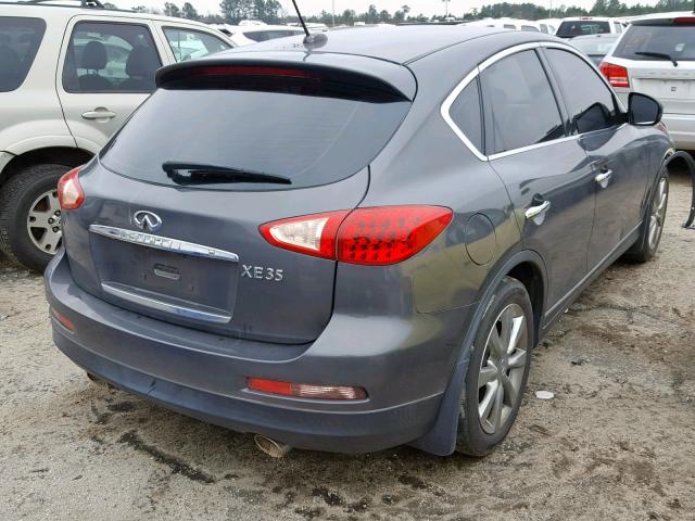 JN1AJ0HR4BM852824 - 2011 INFINITI EX35 BASE CHARCOAL photo 4
