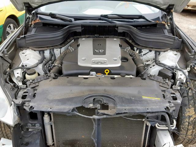 JN1AJ0HR4BM852824 - 2011 INFINITI EX35 BASE CHARCOAL photo 7