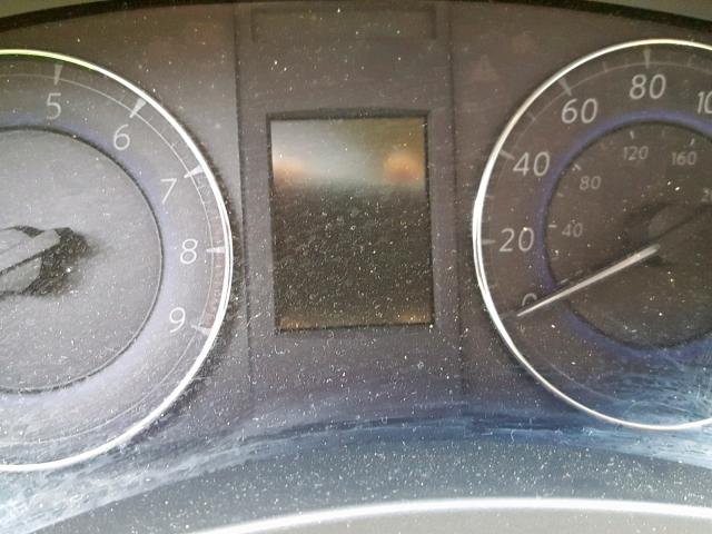 JN1AJ0HR4BM852824 - 2011 INFINITI EX35 BASE CHARCOAL photo 8