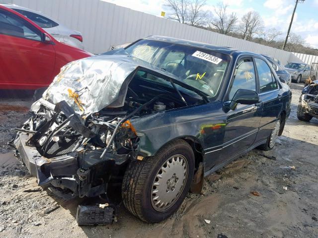 JH4KA9644VC006389 - 1997 ACURA 3.5RL GREEN photo 2