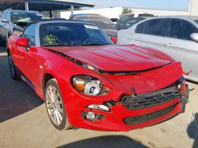 JC1NFAEK8H0103910 - 2017 FIAT 124 SPIDER RED photo 1