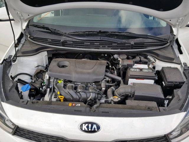 3KPA24AB1JE060951 - 2018 KIA RIO LX WHITE photo 7