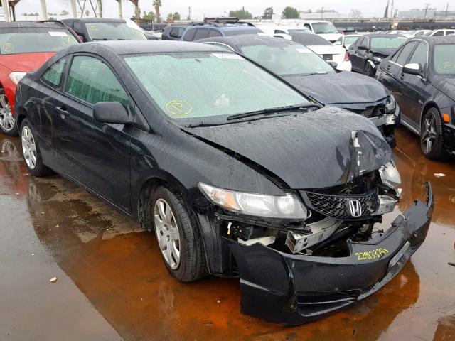 2HGFG1B62AH525959 - 2010 HONDA CIVIC LX BLACK photo 1