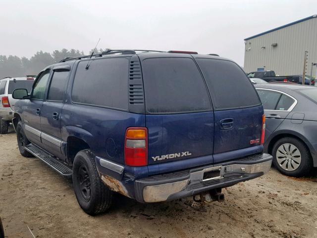 3GKFK16T3YG101525 - 2000 GMC YUKON XL K BLUE photo 3