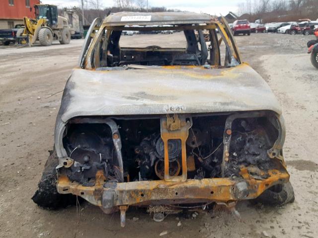 1J8GL38K66W171704 - 2006 JEEP LIBERTY RE BURN photo 9