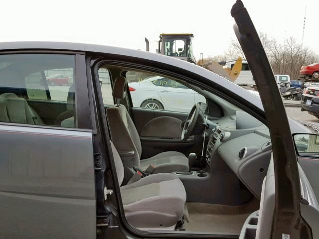 1G8AL55FX7Z195482 - 2007 SATURN ION LEVEL GRAY photo 5