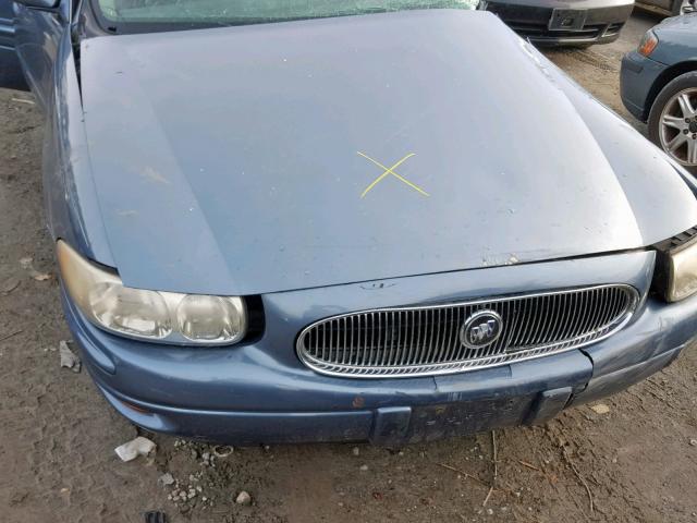 1G4HP54K314289808 - 2001 BUICK LESABRE CU BLUE photo 7