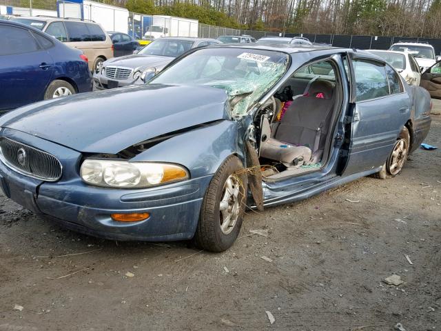 1G4HP54K314289808 - 2001 BUICK LESABRE CU BLUE photo 9