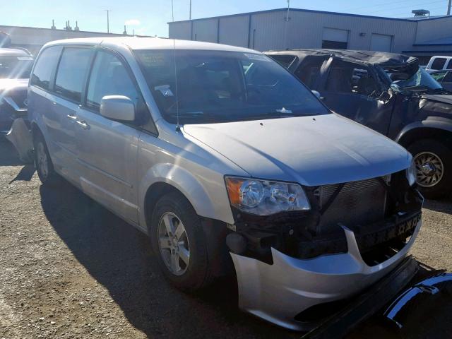 2C4RDGCG4CR204520 - 2012 DODGE GRAND CARA 银色 照片 1