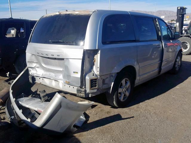 2C4RDGCG4CR204520 - 2012 DODGE GRAND CARA 银色 照片 4