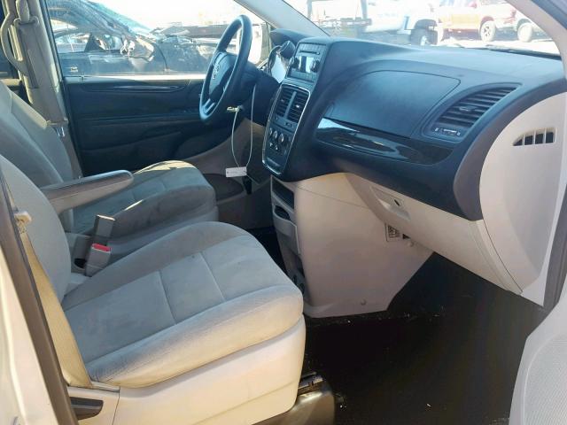 2C4RDGCG4CR204520 - 2012 DODGE GRAND CARA 银色 照片 5