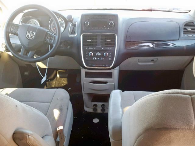 2C4RDGCG4CR204520 - 2012 DODGE GRAND CARA 银色 照片 9