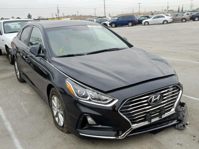 5NPE24AF2JH607676 - 2018 HYUNDAI SONATA SE BLACK photo 1