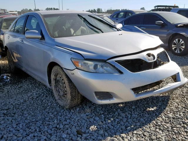 4T1BF3EK0AU055606 - 2010 TOYOTA CAMRY BASE SILVER photo 1