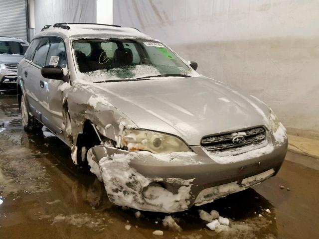 4S4BP61C067302819 - 2006 SUBARU LEGACY OUT SILVER photo 1