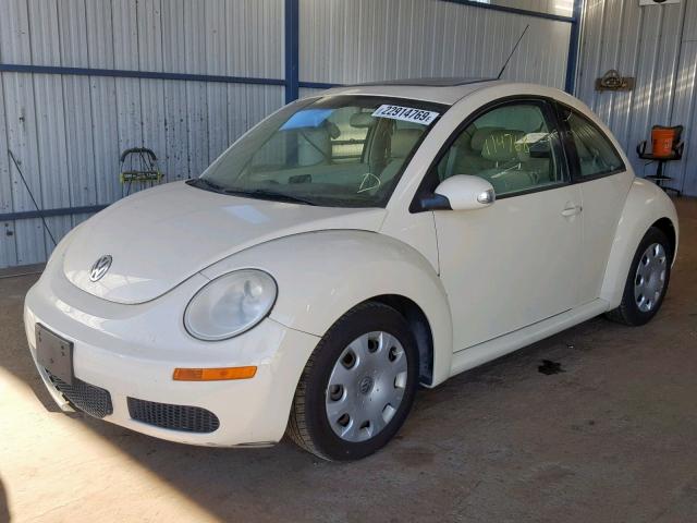 3VWEW31C07M517513 - 2007 VOLKSWAGEN NEW BEETLE Creme Foto 2