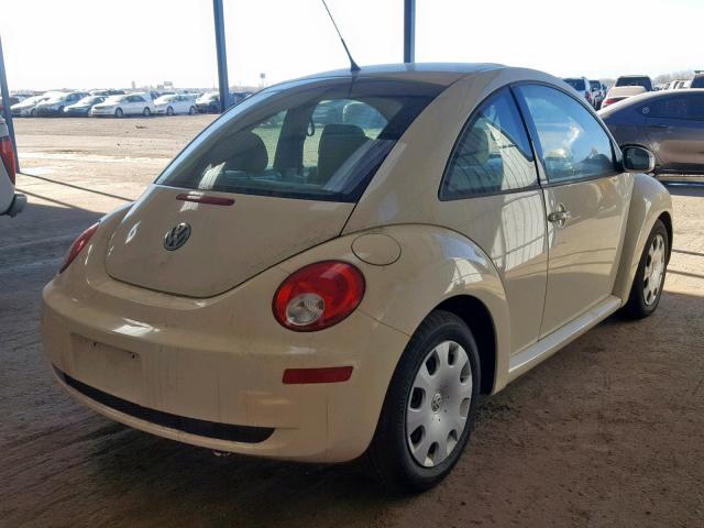 3VWEW31C07M517513 - 2007 VOLKSWAGEN NEW BEETLE Creme Foto 4