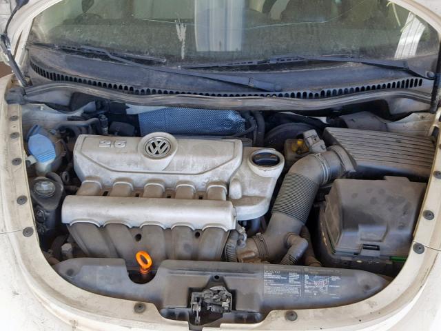 3VWEW31C07M517513 - 2007 VOLKSWAGEN NEW BEETLE Creme Foto 7