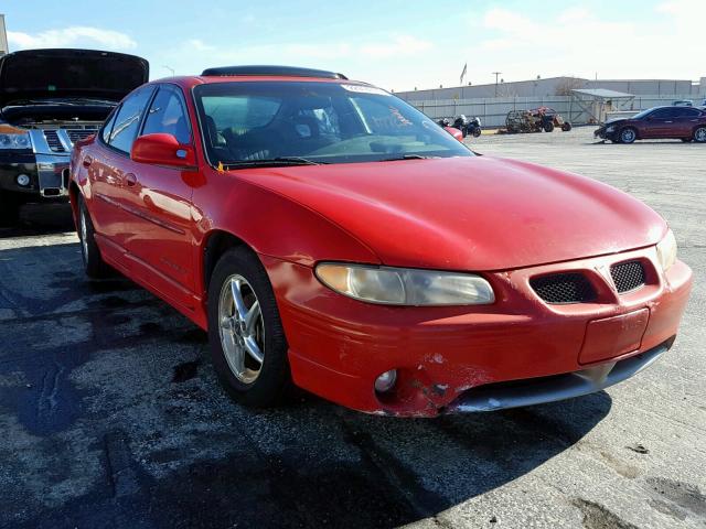 1G2WP52K2YF185005 - 2000 PONTIAC GRAND PRIX წითელი ფოტო 1