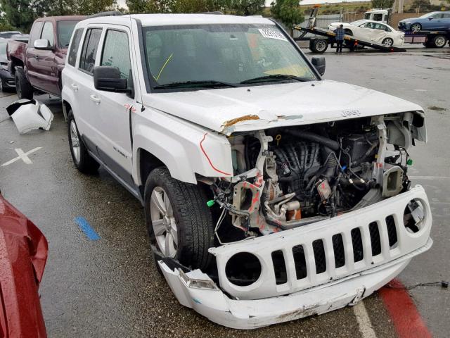 1C4NJPBAXFD209054 - 2015 JEEP PATRIOT SP WHITE photo 1