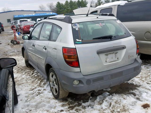 5Y2SL62824Z437358 - 2004 PONTIAC VIBE SILVER photo 3