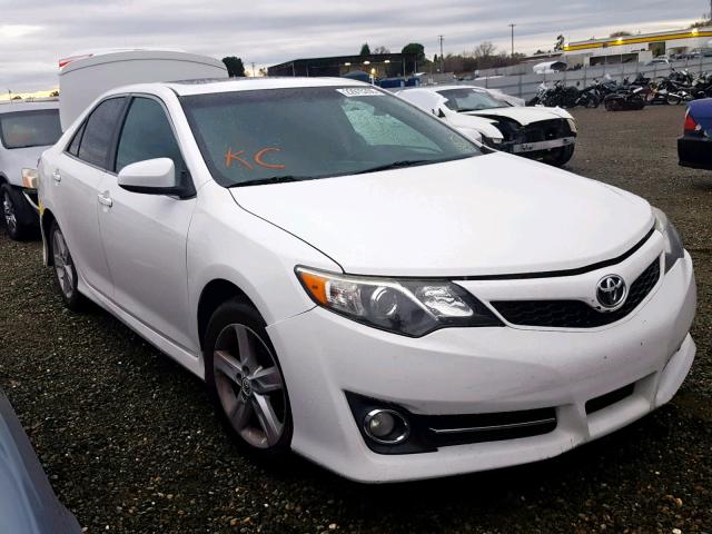 4T1BF1FKXCU561272 - 2012 TOYOTA CAMRY BASE WHITE photo 1