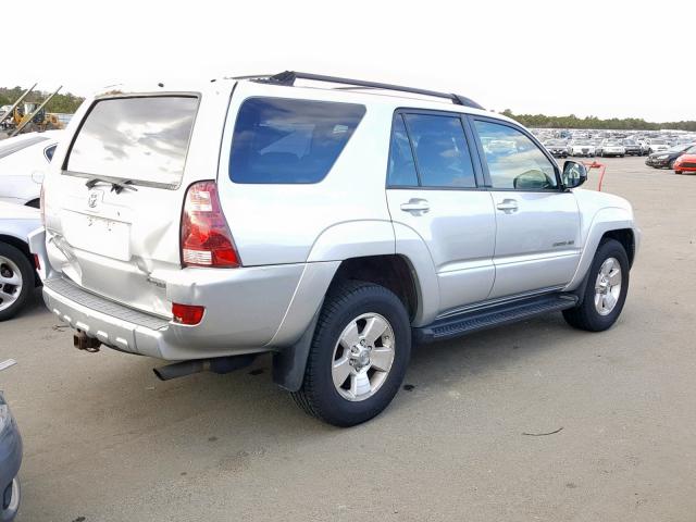 JTEBU17R658040384 - 2005 TOYOTA 4RUNNER LI GRAY photo 4