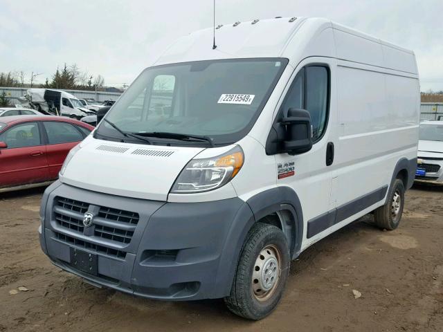 3C6TRVCDXFE518011 - 2015 RAM PROMASTER თეთრი ფოტო 2