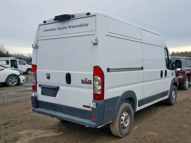 3C6TRVCDXFE518011 - 2015 RAM PROMASTER თეთრი ფოტო 4