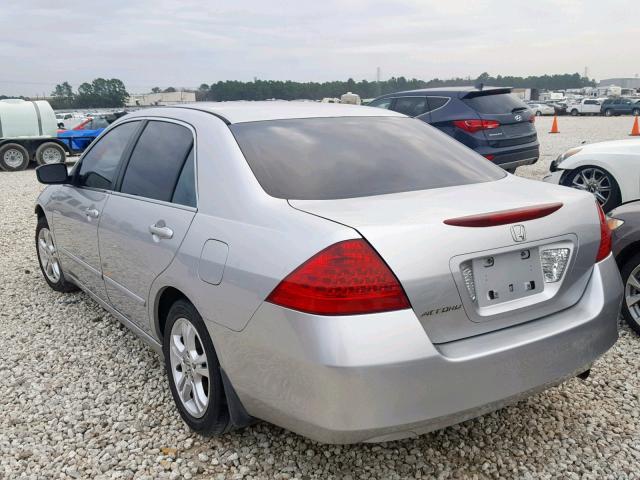 JHMCM56397C007195 - 2007 HONDA ACCORD SE SILVER photo 3