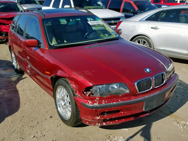 WBAAR3341YJM02560 - 2000 BMW 323 IT MAROON photo 1