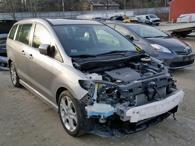 JM1CR2WLXA0382829 - 2010 MAZDA 5 SILVER photo 1