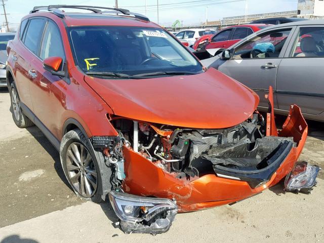 JTMYFREV8GJ085524 - 2016 TOYOTA RAV4 LIMIT ORANGE photo 1