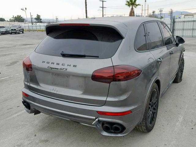 WP1AD2A23GLA71950 - 2016 PORSCHE CAYENNE GT GRAY photo 4