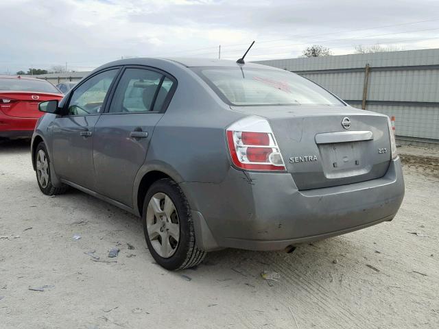 3N1AB61E47L629627 - 2007 NISSAN SENTRA 2.0 GRAY photo 3