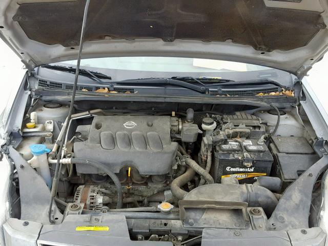 3N1AB61E47L629627 - 2007 NISSAN SENTRA 2.0 GRAY photo 7