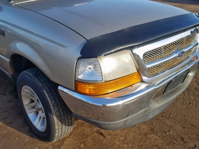 1FTYR10CXYTA52352 - 2000 FORD RANGER GOLD photo 9