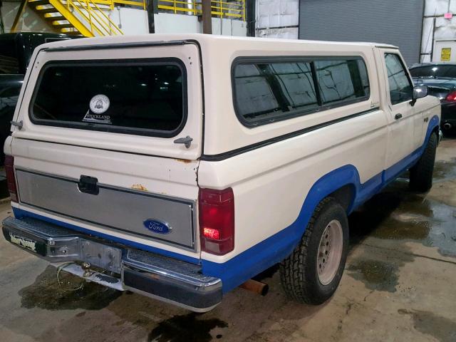 1FTCR10A9KUA38615 - 1989 FORD RANGER TWO TONE photo 4