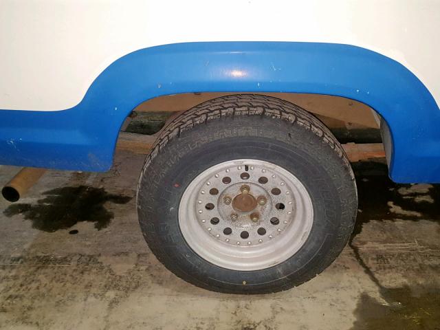 1FTCR10A9KUA38615 - 1989 FORD RANGER TWO TONE photo 9