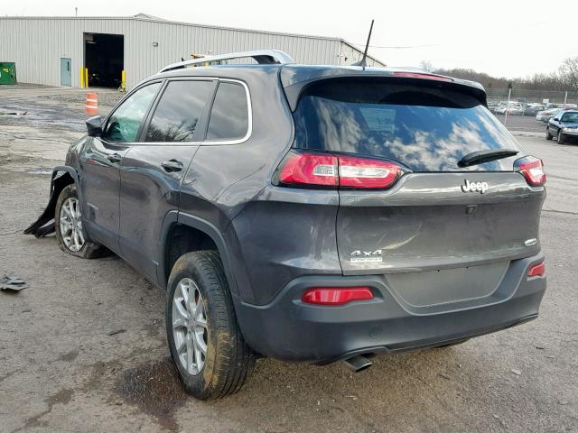 1C4PJMCB1GW248538 - 2016 JEEP CHEROKEE L GRAY photo 3